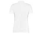 Kustom Kit Womens Slim Fit Short Sleeve Polo Shirt (White) - BC3234