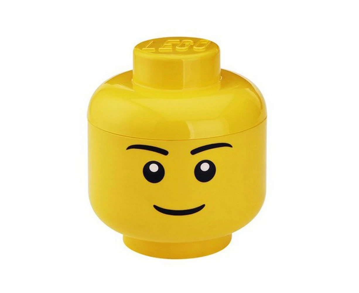 Lego Head Storage Box (Yellow) - AG1604