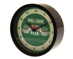 Friends Central Perk Analogue Desk Clock (Black/Green/Beige) - TA9170