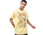 Batman Mens Yesterdays Heroes T-Shirt (Yellow Haze) - TV937