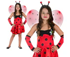 Bristol Novelty Childrens/Kids Ladybug Costume (Red/Black) - BN1038