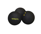 Karakal Elite Squash Balls (Pack of 3) (Yellow) - CS681