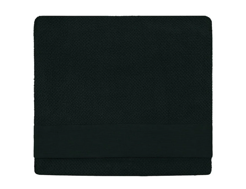 Furn Textured Bath Towel (Black) - RV2756