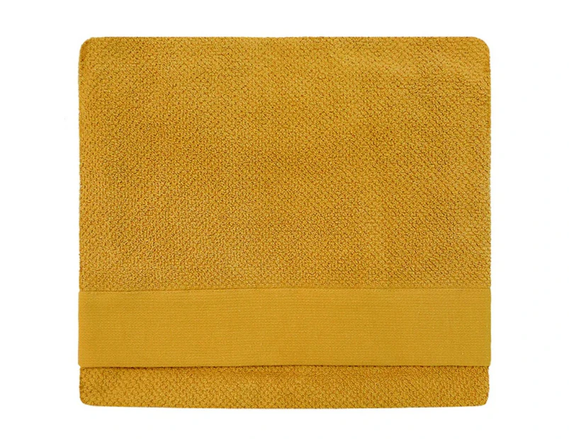 Furn Textured Bath Towel (Ochre) - RV2756