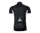 Spiro Womens Bikewear / Cycling 1/4 Zip Cool-Dry Performance Fleece Top / Light Jacket (Black/Black) - RW1483