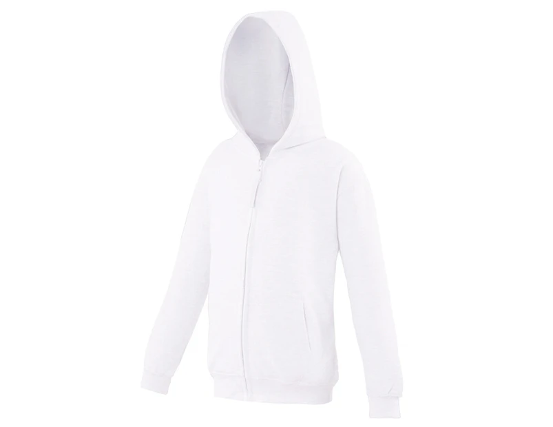 Awdis Kids Unisex Hooded Sweatshirt / Hoodie / Zoodie (Arctic White) - RW192