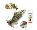 Electric Fish Cat Toy Wagging Fish Realistic Plush Simulation Catnip - Crucian carp