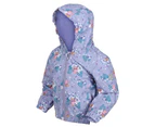 Regatta Childrens/Kids Muddy Puddle Floral Peppa Pig Padded Jacket (Lilac Bloom) - RG6691
