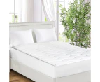 Dreamz Cool Mattress Topper Protector Summer Bed Pillowtop Pad King Cover