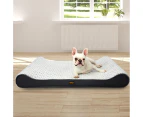 PaWz Pet Bed Dog Orthopedic Large Warm Mattress Plush Memory Foam Sofa Kennel M