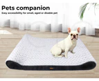 Pawz Pet Bed Dog Orthopedic Large Warm Mattress Plush Memory Foam Sofa Kennel M