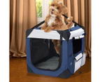 Pet Carrier Bag Dog Puppy Spacious Outdoor Travel Hand Portable Crate M