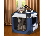 Pet Carrier Bag Dog Puppy Spacious Outdoor Travel Hand Portable Crate L