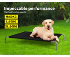 Pet Bed Dog Beds Bedding Sleeping Non-toxic Heavy Trampoline Black XL