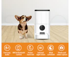 Pawz 6L  Auto Feeder Pet Automatic Camera Cat Dog Smart Wifi App Food Dispenser