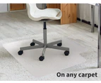 Marlow Chair Mat Carpet Floor Office Home Computer Vinyl PVC Plastic 135x114cm