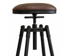 Levede 4x Bar Stools Industrial Kitchen Stool Barstool Swivel Dining Chairs