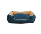 Pawz Pet Bed Mattress Dog Cat Pad Mat Puppy Cushion Soft Warm Washable 3XL Blue - Blue