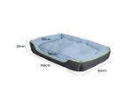 Pawz Pet Cooling Bed Sofa  Mat Bolster Insect Prevention Summer XL