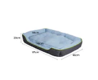 PaWz Pet Cooling Bed Sofa Mat Bolster Insect Prevention Summer L