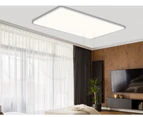 Emitto Ultra-Thin 5CM LED Ceiling Down Light Surface Mount Living Room White 45W - White