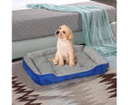 PaWz Pet Bed Dog Beds Bedding Mattress Mat Cushion Soft Pad Pads Mats M/L/XL - Navy