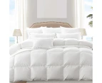 DreamZ 500GSM All Season Goose Down Feather Filling Duvet in Super King Size