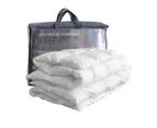 Dreamz 500GSM All Season Goose Down Feather Filling Duvet in Super King Size