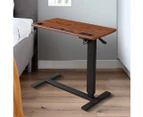 Levede Mobile Standing Desk Foldable Bed Side Table Gas Lift Stand Computer