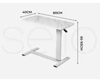 Levede Standing Desk Sofa Bed Side Table  Adjustable Stand Office Computer Table