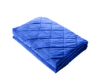 DreamZ 11KG Adults Size Anti Anxiety Weighted Blanket Gravity Blankets Blue