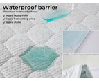 Dreamz Mattress Protector Topper Bamboo Pillowtop Waterproof Cover Queen