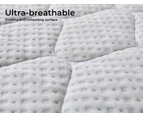 Dreamz Mattress Protector Topper Bamboo Pillowtop Waterproof Cover Queen