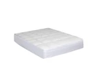 Dreamz Mattress Protector Luxury Topper Bamboo Quilted Underlay Pad Single