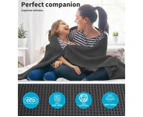 DreamZ Throw Blanket Cotton Waffle Blankets Soft Warm Large Sofa Bed Rugs Single