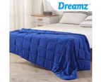 Dreamz Weighted Blanket Heavy Gravity Deep Relax 7KG Adult Double Navy