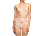 Dita Von Teese Women's Cora Suspenders - Vintage Peach