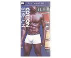 Tommy Hilfiger Men's Cotton Stretch Trunk 3-Pack - Currant/Multi