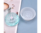 Mbg Smoke Grinder Resin Epoxy Mold DIY Spice Crusher Silicone Grinding Tools Mould-White - White