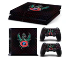 PS4 Skin Vinyl Decal Cover for Sony Playstation Game Console + PS4 Controllers Sticker - TN-PS4-6623