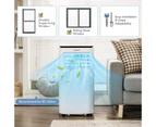 Costway 3-in-1 2.6kW Portable Air Conditioner Mobile Cooler Fan Dehumidifier Remote/LED Display