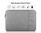 12/13/15inch Notebook Bag Laptop Sleeve Pouch Protective Case Cover for MacBook - Grey