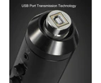 K3 USB Microphone Handheld HiFi Sound Black High Sensitivity Computer Microphone for Live - Black