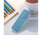 MP3 Player Stylish Rechargeable Mini Portable Music Media for Home - Blue