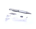 Mini MP3 Player USB Charging Lossless Sound Support TF Card Writable Pen Music Player Student Walkman for Home - Silver