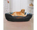 Jumbo Orthopedic Pet Dog Bed Dog Baskets Kennel Pillow Waterproof