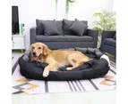 Jumbo Orthopedic Pet Dog Bed Dog Baskets Kennel Pillow Waterproof