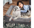 Jumbo Orthopedic Foam Dog Bed Large Pet Sofa Couch Elevated Cushion Warm