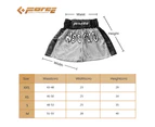 [Free Shipping]FORCE Kids Muay Thai Boxing Trunks Pants Shorts Black