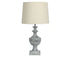 [Free Shipping]EXETER Complete Resin Table Lamp w Shade